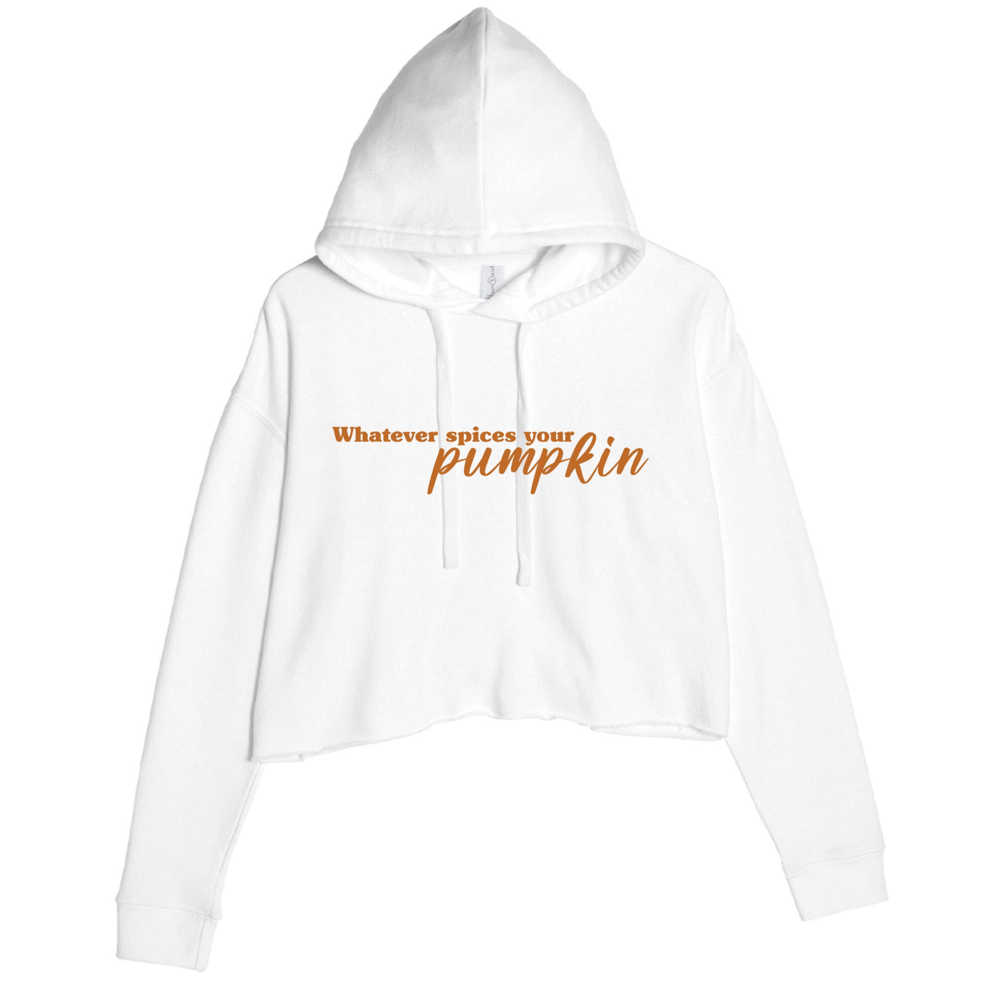 Whatever Spices Your Pumpkin Crop Fleece Hoodie