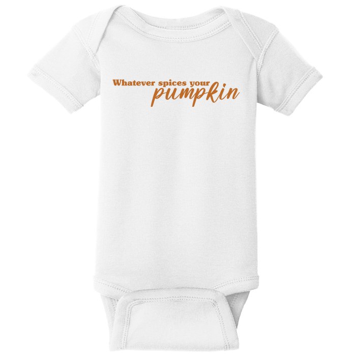 Whatever Spices Your Pumpkin Baby Bodysuit