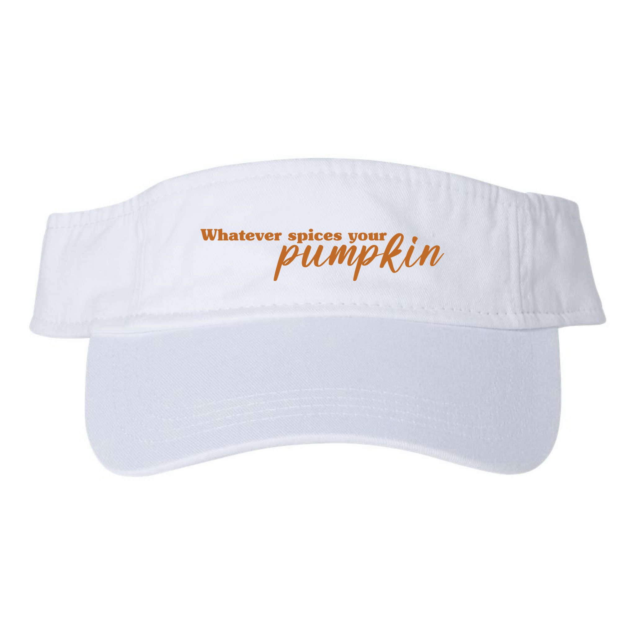 Whatever Spices Your Pumpkin Visor