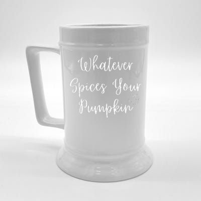 Whatever Spices Your Pumpkin Beer Stein