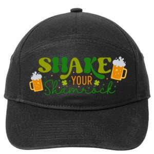 Womens Shake Your Shamrocks Funny St. Patrick's Day 7-Panel Snapback Hat