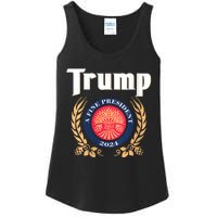 Women Trump 2024 Shirts Trump A Fine President 2024 Ladies Essential Tank