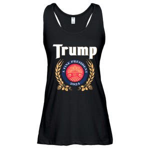 Women Trump 2024 Shirts Trump A Fine President 2024 Ladies Essential Flowy Tank