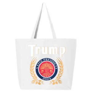 Women Trump 2024 Shirts Trump A Fine President 2024 25L Jumbo Tote