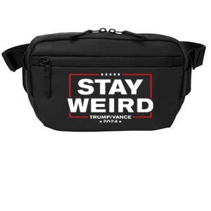 Weird Trump 2024 Stay Weird Donald Trump Jd Vance Crossbody Pack