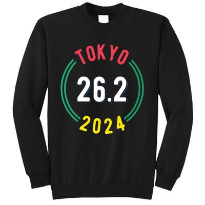 Women Tokyo 262 Marathon 2024 Vneck Sweatshirt