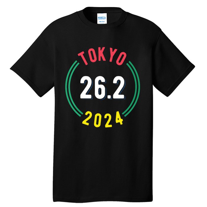 Women Tokyo 262 Marathon 2024 Vneck Tall T-Shirt