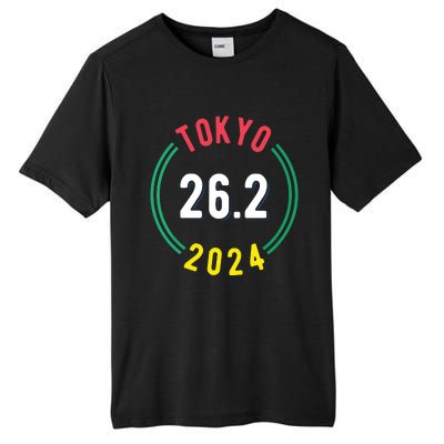 Women Tokyo 262 Marathon 2024 Vneck Tall Fusion ChromaSoft Performance T-Shirt