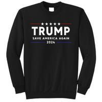 Wo Trump 2024 Save America Save America Again Trump  Sweatshirt