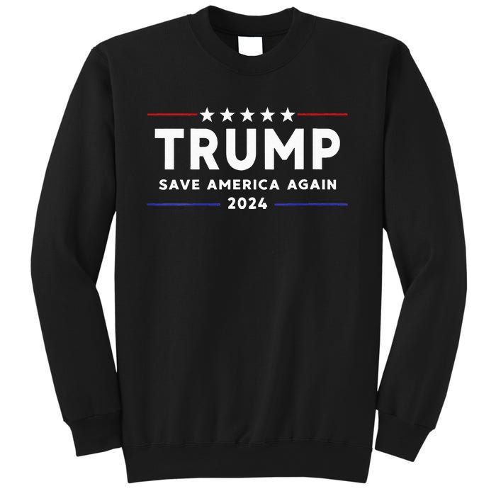 Wo Trump 2024 Save America Save America Again Trump  Sweatshirt