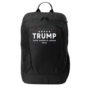 Wo Trump 2024 Save America Save America Again Trump  City Backpack