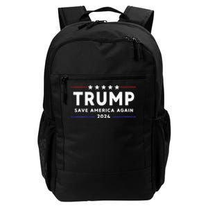 Wo Trump 2024 Save America Save America Again Trump  Daily Commute Backpack