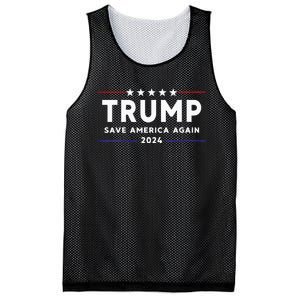 Wo Trump 2024 Save America Save America Again Trump  Mesh Reversible Basketball Jersey Tank