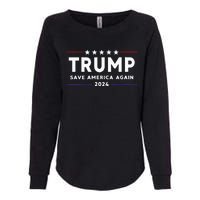 Wo Trump 2024 Save America Save America Again Trump  Womens California Wash Sweatshirt