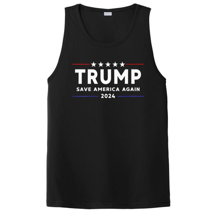 Wo Trump 2024 Save America Save America Again Trump  PosiCharge Competitor Tank