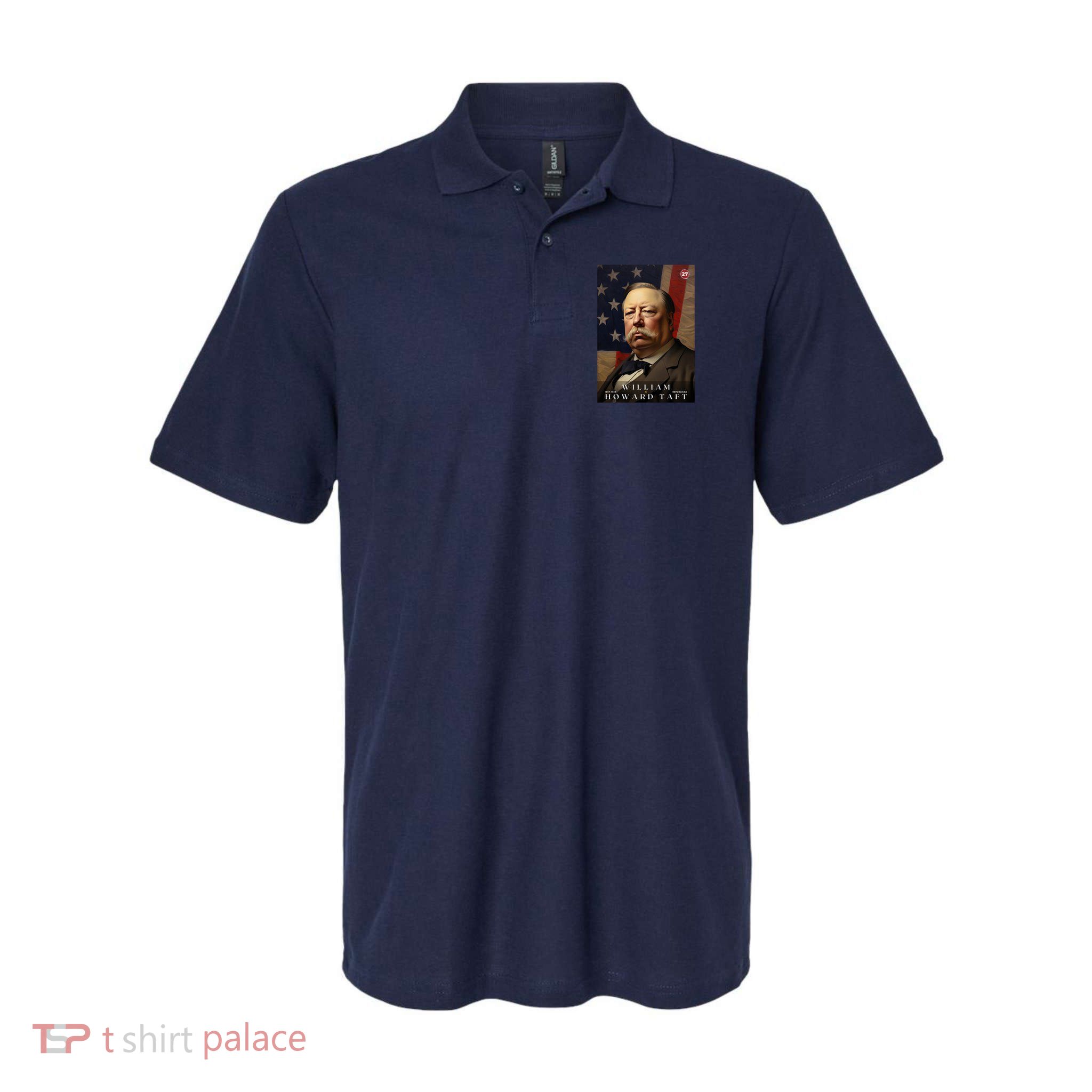 William Taft 27th President Of The United States Portrait Polo