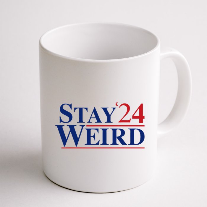 Weird Trump 2024 Stay Weird Donald Trump Jd Vance Coffee Mug