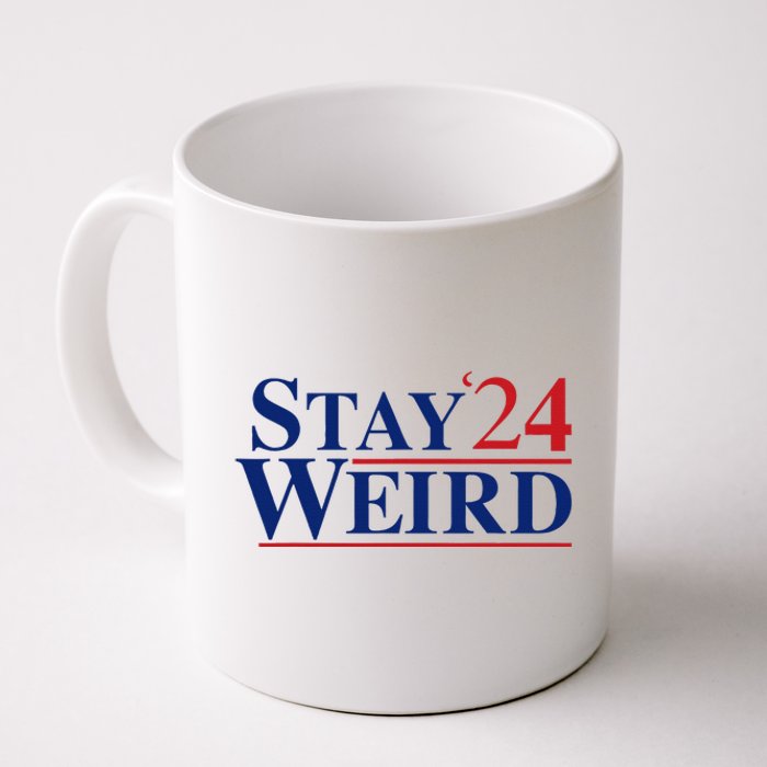 Weird Trump 2024 Stay Weird Donald Trump Jd Vance Coffee Mug