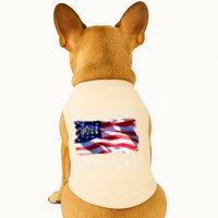 Women Trump 2024 Too Big To Rig Funny Quote Vneck Doggie Tank