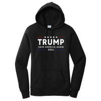 Womens Trump 2024 Save America Save America Again Trump Women's Pullover Hoodie