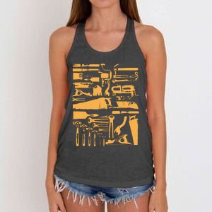 Woodworking Tools And Accessories Women's Knotted Racerback Tank