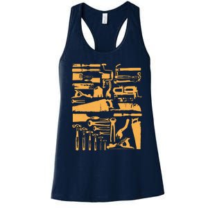 Woodworking Tools And Accessories Women's Racerback Tank