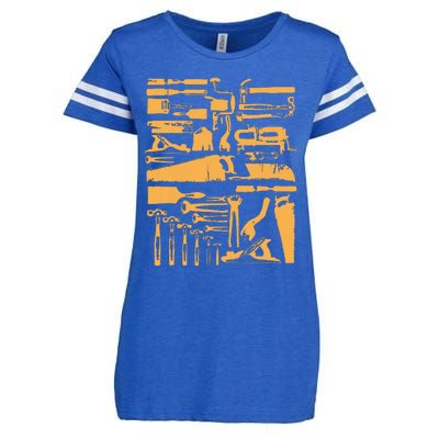 Woodworking Tools And Accessories Enza Ladies Jersey Football T-Shirt