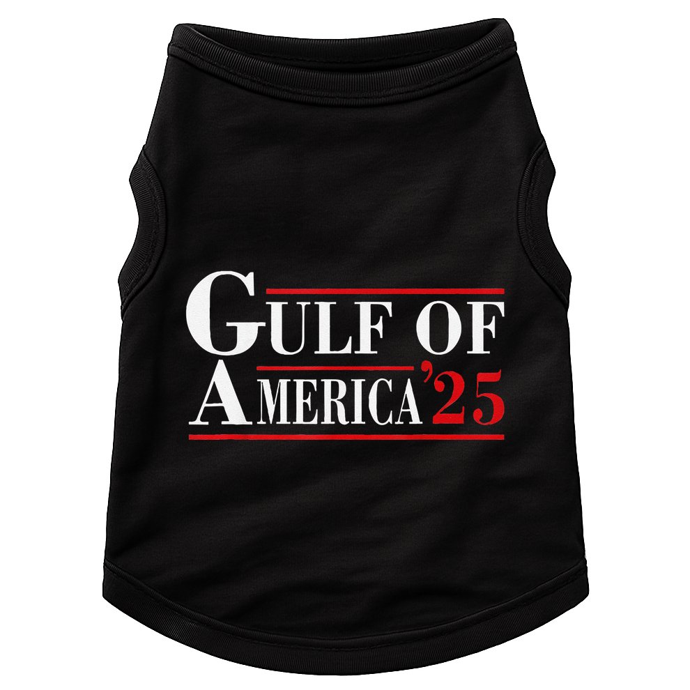 Welcome To America Gulf Gulf Of Mexico 2025 Gift Doggie Tank