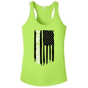 Washington Tacoma American Flag Usa Ladies PosiCharge Competitor Racerback Tank