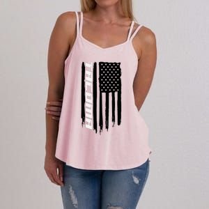 Washington Tacoma American Flag Usa Women's Strappy Tank