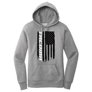 Washington Tacoma American Flag Usa Women's Pullover Hoodie