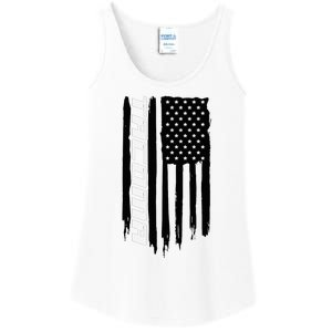 Washington Tacoma American Flag Usa Ladies Essential Tank