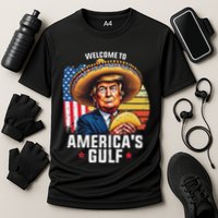Welcome To AmericaS Gulf Cooling Performance Crew T-Shirt