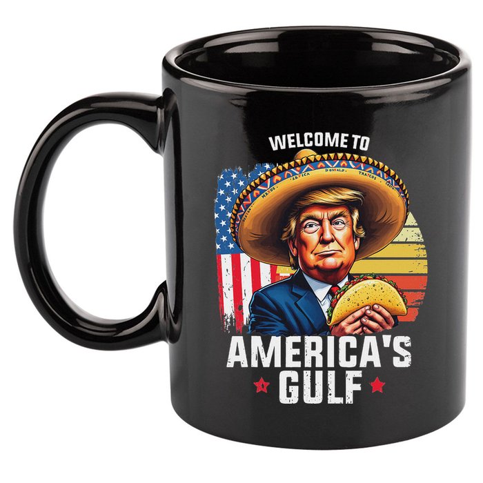 Welcome To AmericaS Gulf 11oz C Handle Ceramic Mug