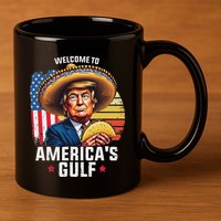 Welcome To AmericaS Gulf 11oz C Handle Ceramic Mug