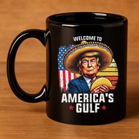 Welcome To AmericaS Gulf 11oz C Handle Ceramic Mug