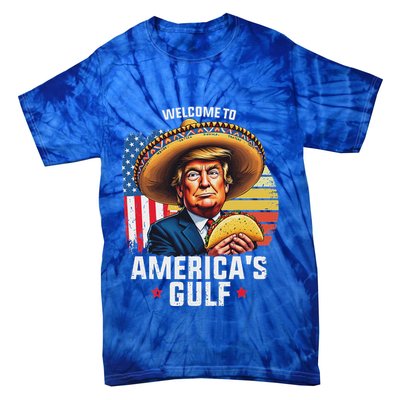 Welcome To AmericaS Gulf Tie-Dye T-Shirt