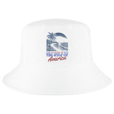 Welcome To AmericaS Gulf Retro Vintage Beach Cool Comfort Performance Bucket Hat
