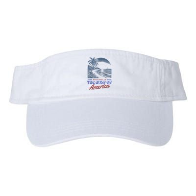 Welcome To AmericaS Gulf Retro Vintage Beach Visor