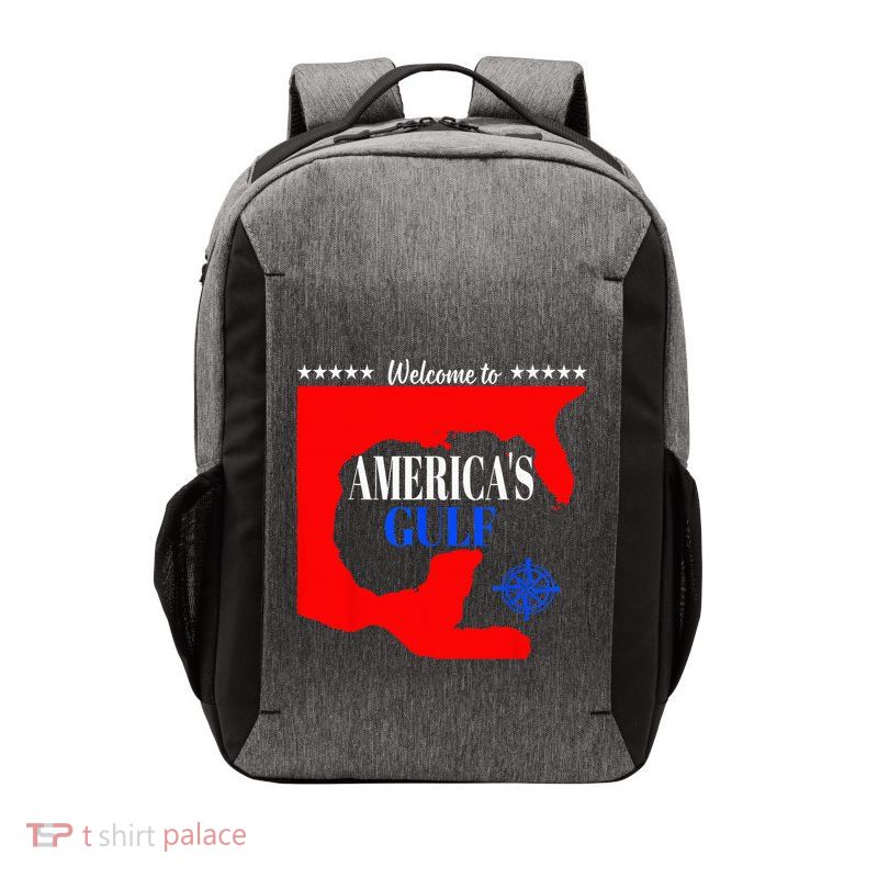 Welcome To AmericaS Gulf Trump Mexico America Vector Backpack