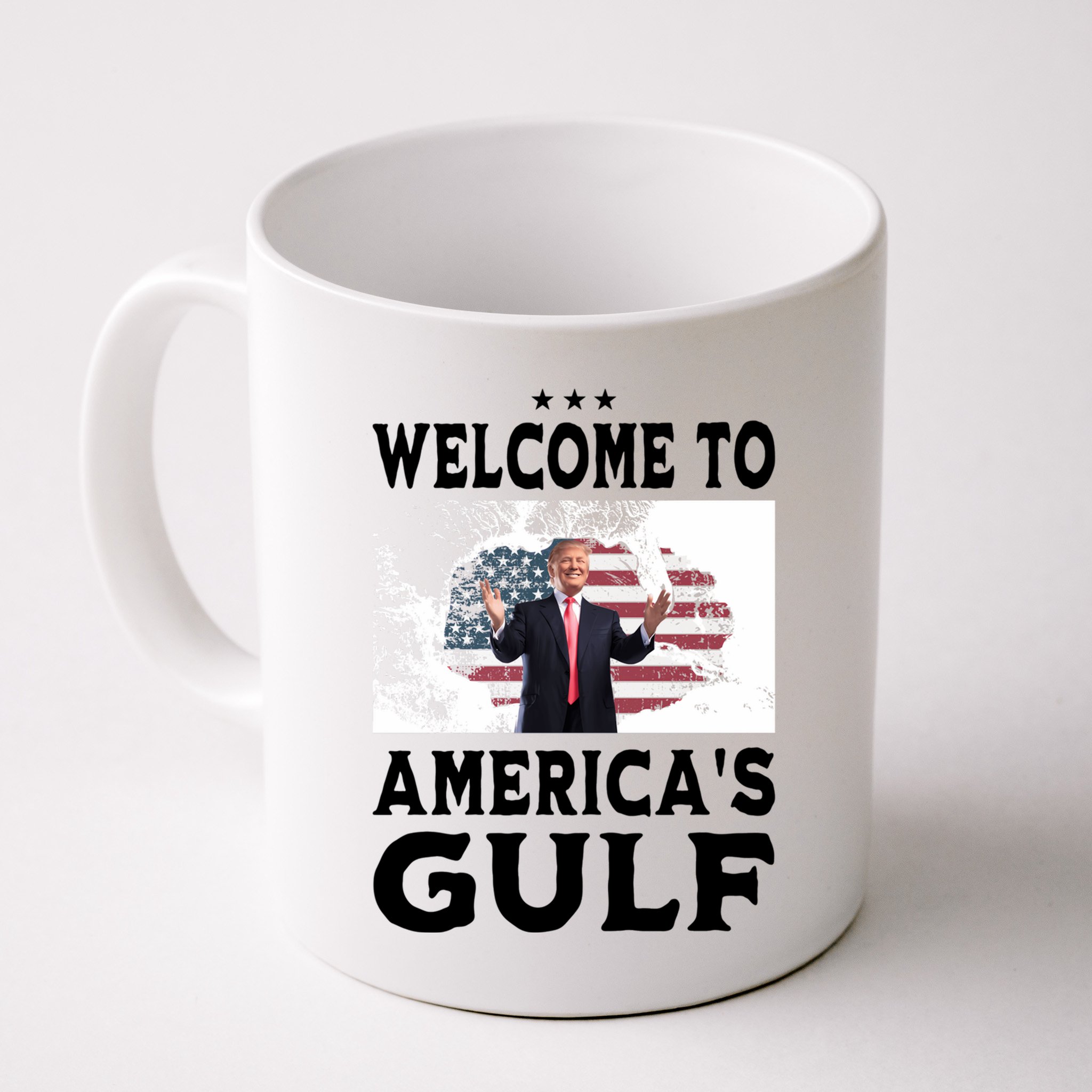 Welcome To Americas Gulf Donald Trump Mug