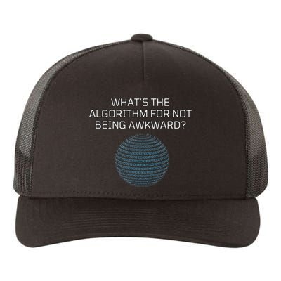 Whats The Algorithm For Not Being Awkward Humor Ai Code Yupoong Adult 5-Panel Trucker Hat