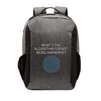 Whats The Algorithm For Not Being Awkward Humor Ai Code Vector Backpack
