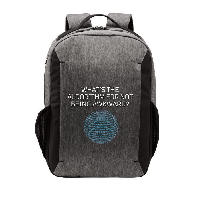 Whats The Algorithm For Not Being Awkward Humor Ai Code Vector Backpack