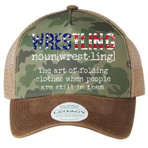 Wrestling The Art Of Folding Clothes With People Still Them Legacy Tie Dye Trucker Hat