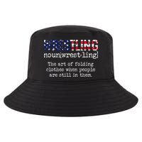 Wrestling The Art Of Folding Clothes With People Still Them Cool Comfort Performance Bucket Hat