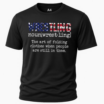 Wrestling The Art Of Folding Clothes With People Still Them Performance Shirt