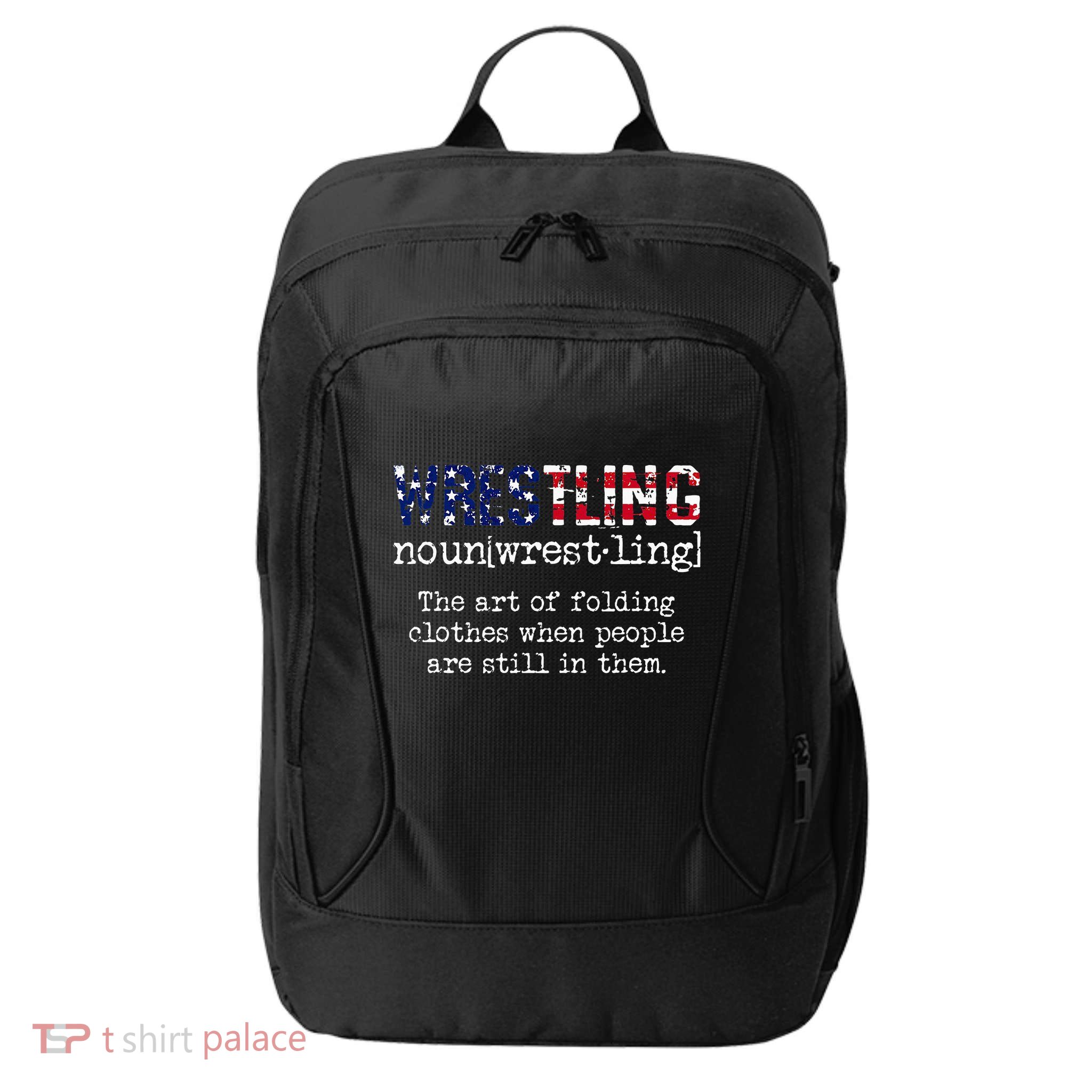 Wrestling The Art Of Folding Clothes With People Still Them City Backpack