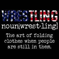 Wrestling The Art Of Folding Clothes With People Still Them 16 in Basic Backpack