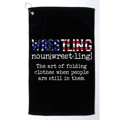 Wrestling The Art Of Folding Clothes With People Still Them Golf Towel